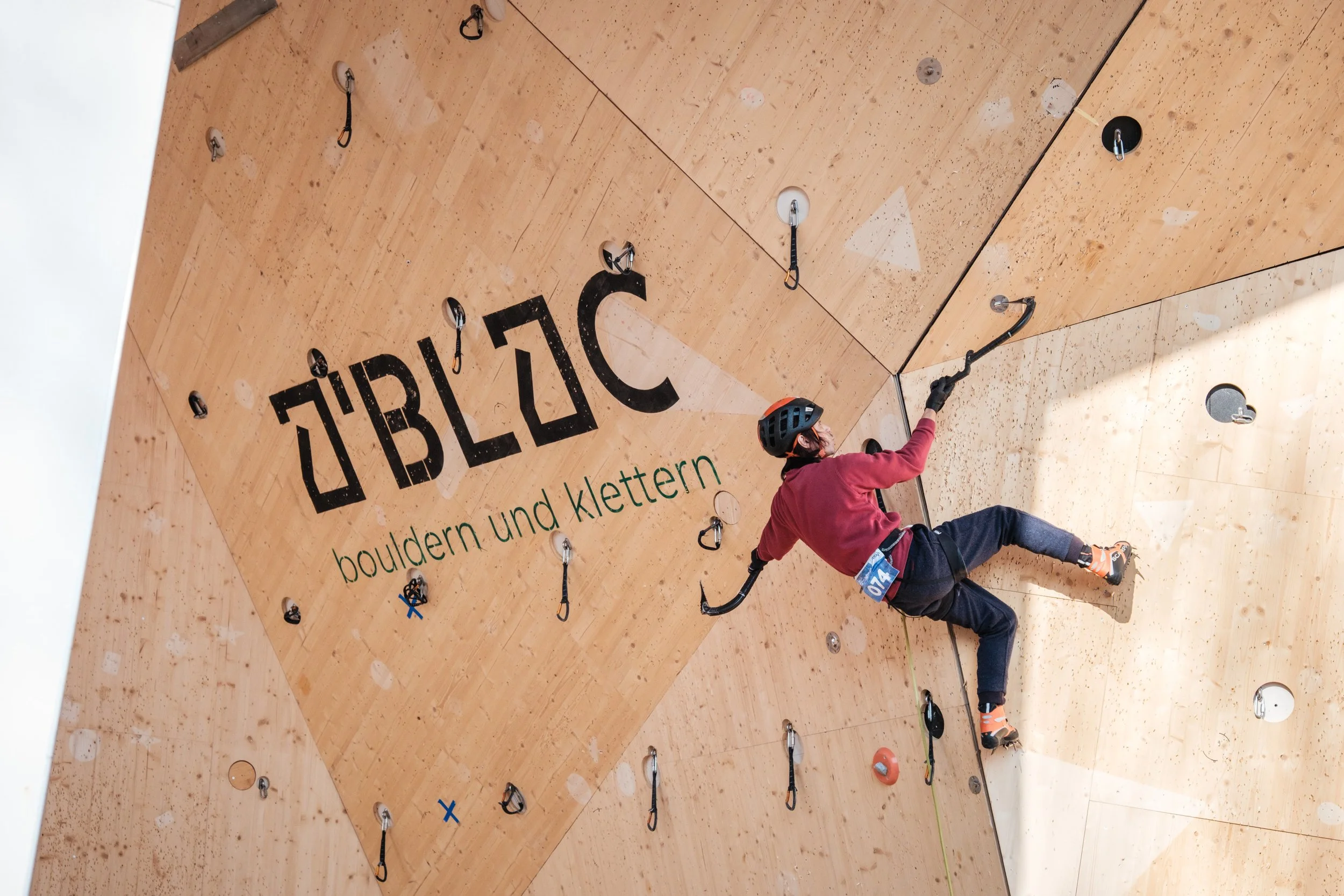 Ice Climbing Continental Cup in Bern