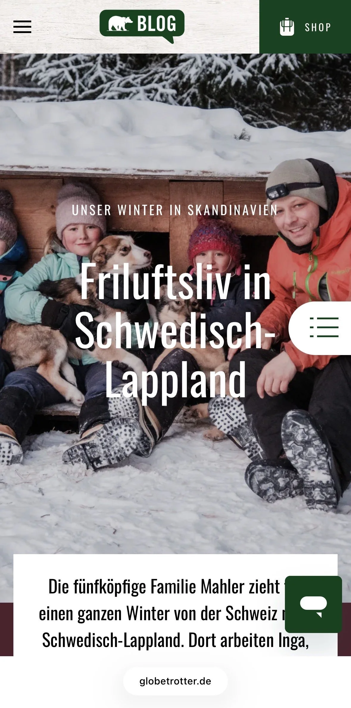 Globetrotter.de Schwedenreise